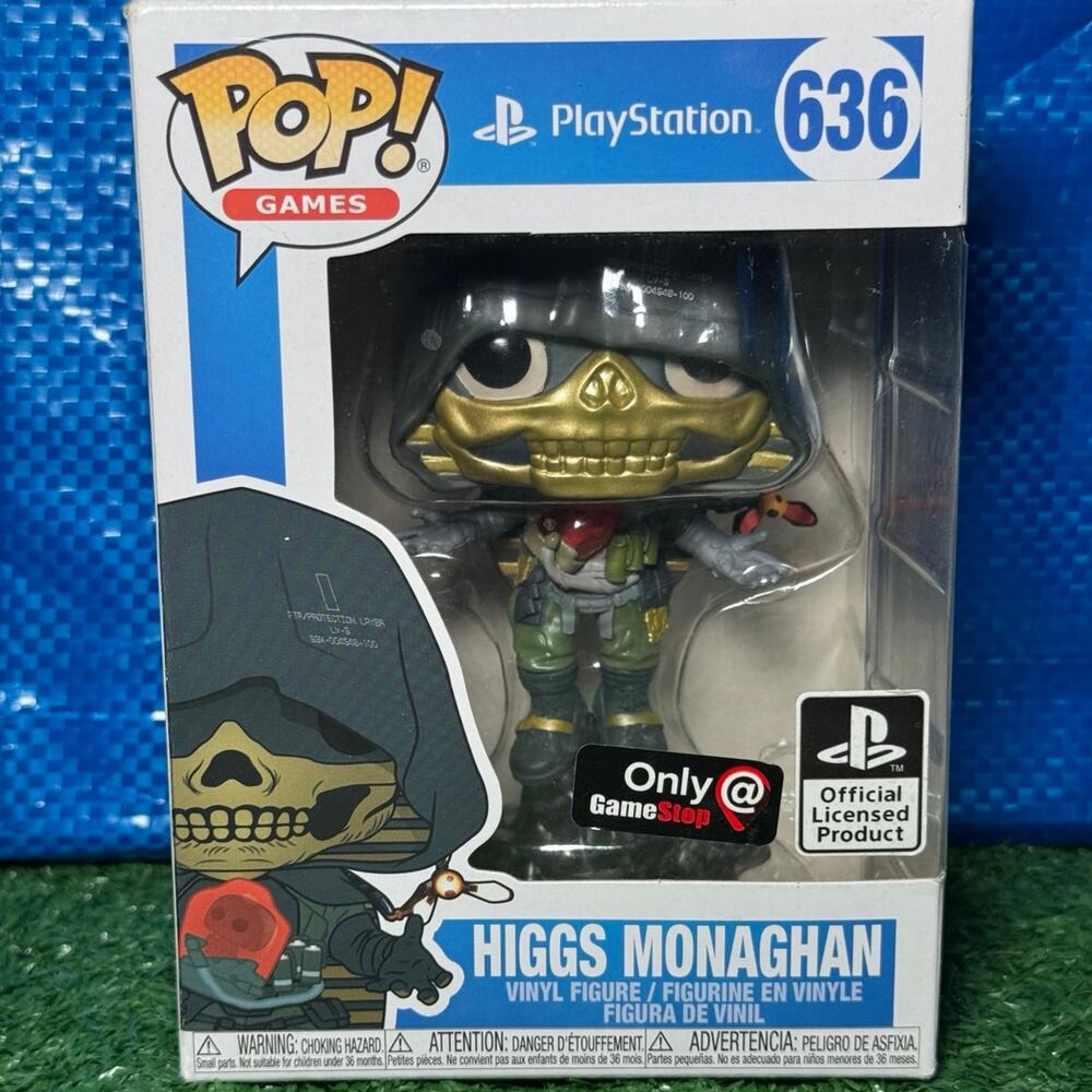 Funko Pop! Games PlayStation Higgs Monoghan 636 Only At GameStop